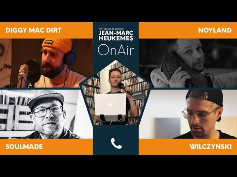 Soulmade, Wilczynski, Diggy Mac Dirt & Noyland im Interview mit Jean-Marc Heukemes OnAir - recordJet
