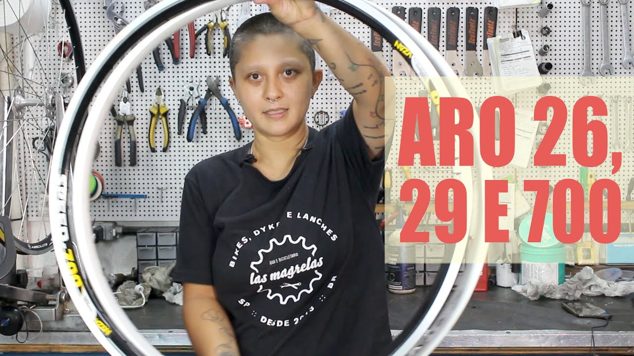 Diferença entre rodas de aro 26, 29 e 700