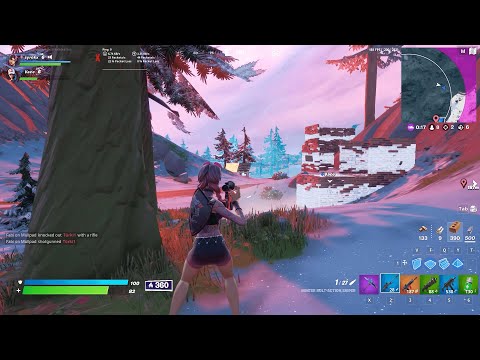 Fortnite Chapter 3 Season 1 Gameplay (No Commentary) [1080p60fps PC)