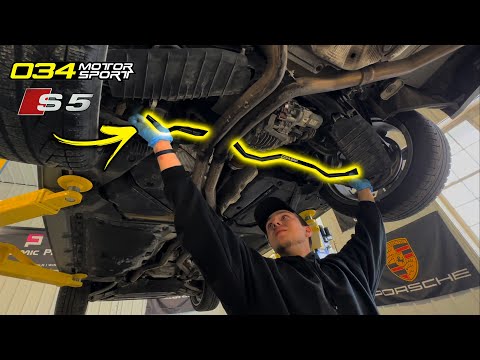 THE BEST AUDI HANDLING MOD - 034 Motorsport Rear Sway Bar & End Links
