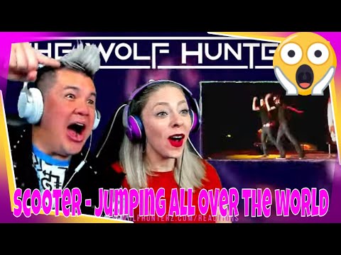 Scooter - Jumping All Over The World (Clubland Live) THE WOLF HUNTERZ Jon and Dolly Reaction