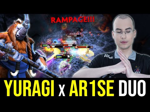 OG.Yuragi & Ar1se DUO - BRISTLEBACK x MAGNUS Combo DOTA 2