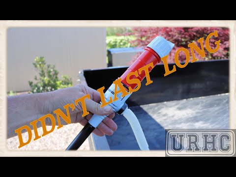 Harbor Freight 63847 Liquid Transfer Pump Doesn't Last Long.  New one has the same issue.