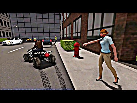 Atv Taxi Driver: Quad Bike simulator 2019 _ Best ATV Taxi Driving Simulator Games _ ATV Android Game