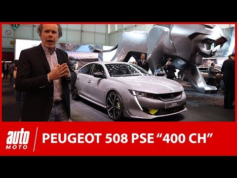 Peugeot 508 Sport Engineered  : 400 ch et de l'hybride au salon de Genève