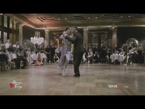 Yesica Esquivel and Ariel Leguizamon at Baden-Baden Tango Festival, 11th November 2022. 1/4.