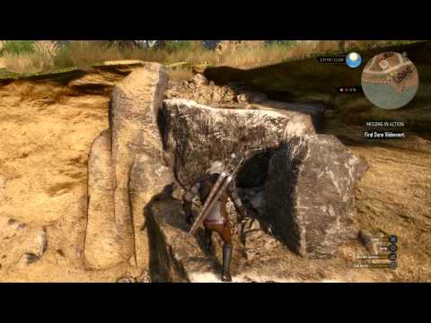 The Witcher 3: PlayThrough Part 10 (Ps4) Fighting bandits & falling to my death