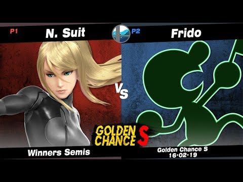 Golden Chance S: N. Suit (Zero Suit Samus) vs NT | Frido (Mr. Game & Watch) - Winners Semis
