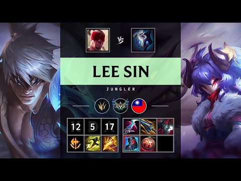 Lee Sin Jungle vs Kindred - TW Challenger Patch 25.14