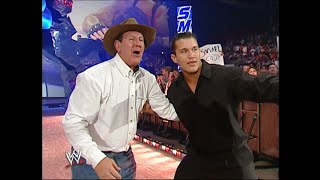 Randy Orton & Cowboy Bob Orton Attack The Undertaker Before WrestleMania | SmackDown! Mar 31, 2005