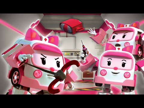 What Rescue Tools Does AMBER Use? | Robocar POLI Rescue Collection | Ambulance | Robocar POLI TV