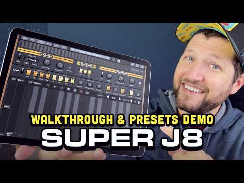 SUPER J8 by AudioKit Pro | Jupiter-8 Inspired Synth Presets Demo & Walkthrough