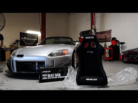 Sparco QRT-R/Buddy Club Rail Install and review In Honda S2000