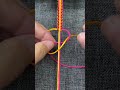 Square knot bracelet making | How to make easy bracelet #shorts