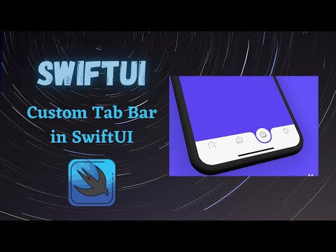 Custom Tab Bar in SwiftUI | How to Create Custom Tab Bar | SwiftUI Tutorials 2021 | Xcode 12