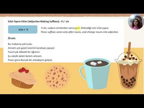 With & Without Meanings (-lı and -sız suffix ) in Turkish