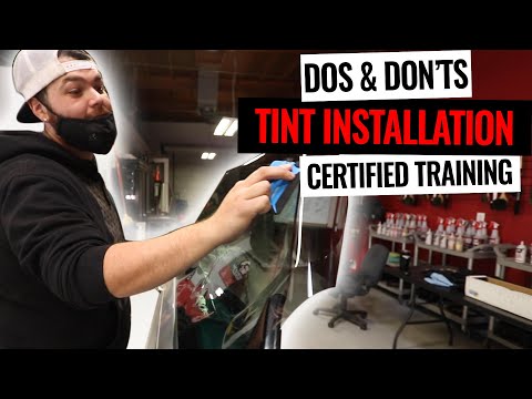 , title : 'The Dos & Don'ts For A Window Tint Install Business!'