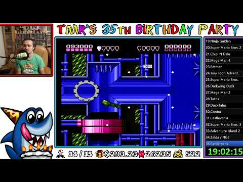 35 Birthday Stream Party - Battletoads (NES)
