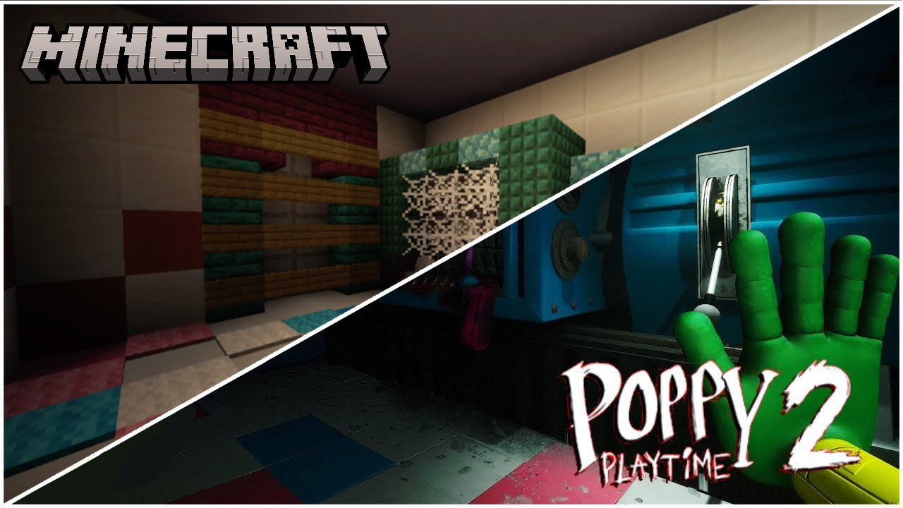 Poppy Playtime Chapter 2 & 1 Map Minecraft Map