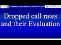 Unit-5 Dropped Call rates and Evaluation