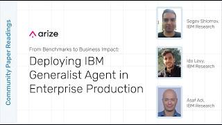 CUGA Agent: From Benchmarks to Business Impact of IBM's Generalist Agent