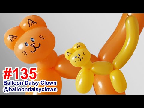 Cat - Balloon Animals for Beginners TUTORIAL