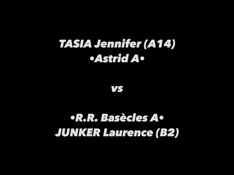 Tennis de Table ·SUPER Dames· ASTRID A vs R.R. Basècles A - VAN ACKER F. (A7) vs JUNKER L. (B2)