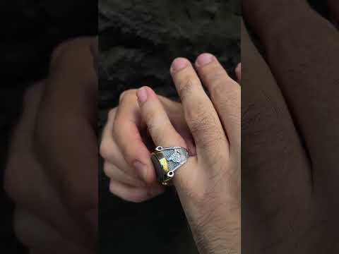 A collection of men's silver pinky rings #mensfashion #jewelry #silverring #masculinity