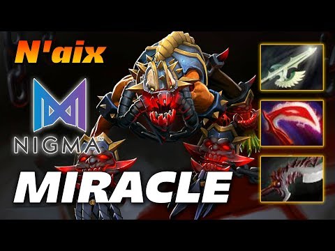 Miracle Lifestealer N'aix - Dota 2 Pro Gameplay