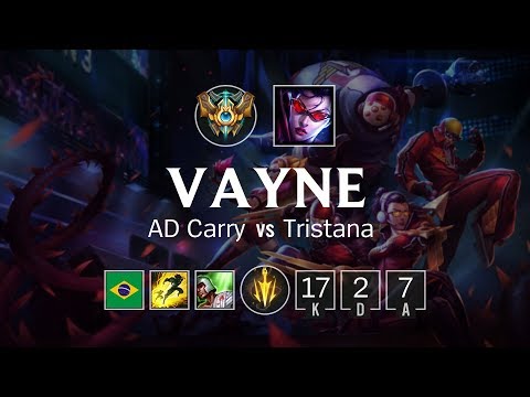 Vayne ADC vs Tristana - BR Challenger Patch 8.19