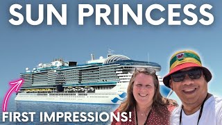EMBARKATION DAY ON THE SUN PRINCESS | DAY 1 ADVENTURES!