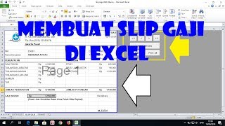 Cara Membuat Slip Gaji di Excel