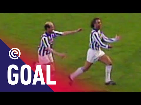 KANONSKOGEL RENÉ VAN DER GIJP ☄️ | sc Heerenveen - Vitesse (14-05-1991) | Goal