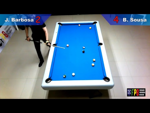Taça de Portugal de Pool PT J. Barbosa vs B. Sousa