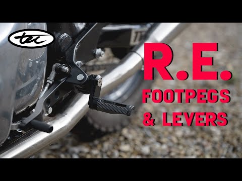 Fully Adjustable: New Footpegs & Levers for Royal Enfield