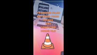 How To Share Files Between your iPhone and PC with VLC Wireless