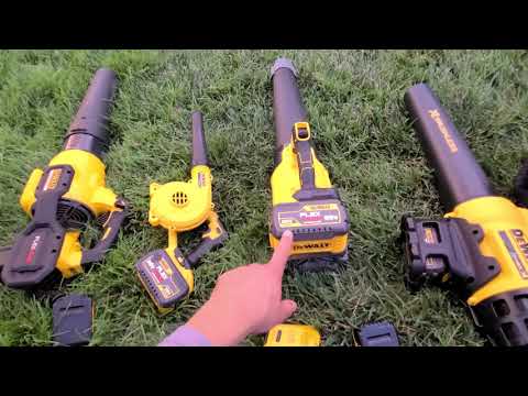 DeWalt 20v/60v Blowers