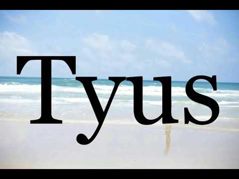 How To Pronounce Tyus🌈🌈🌈🌈🌈🌈Pronunciation Of Tyus