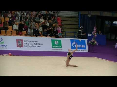Anna Afuxenidi (KAZ)  clubs   Grand Prix Moscow 2017