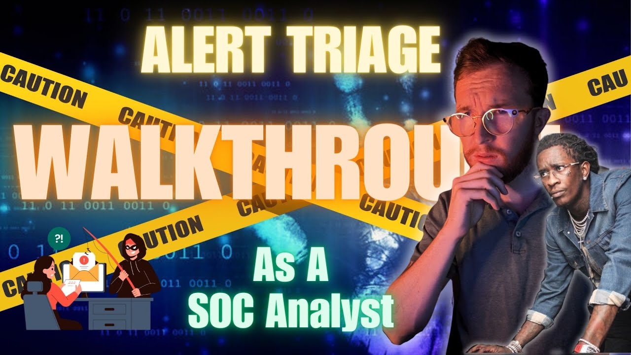 Alert Triage Walkthrough: Phishing (As a SOC Analyst)