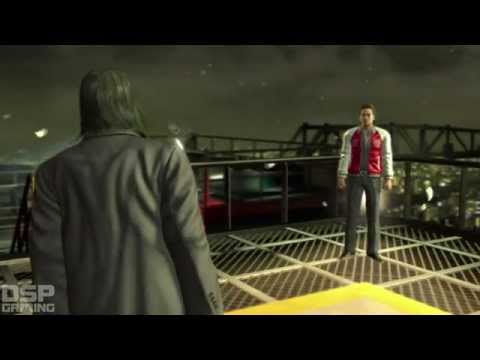 Yakuza 4 playthrough pt67 - Rooftop Climax! 4 Men, 4 Fights! Akiyama is 1st