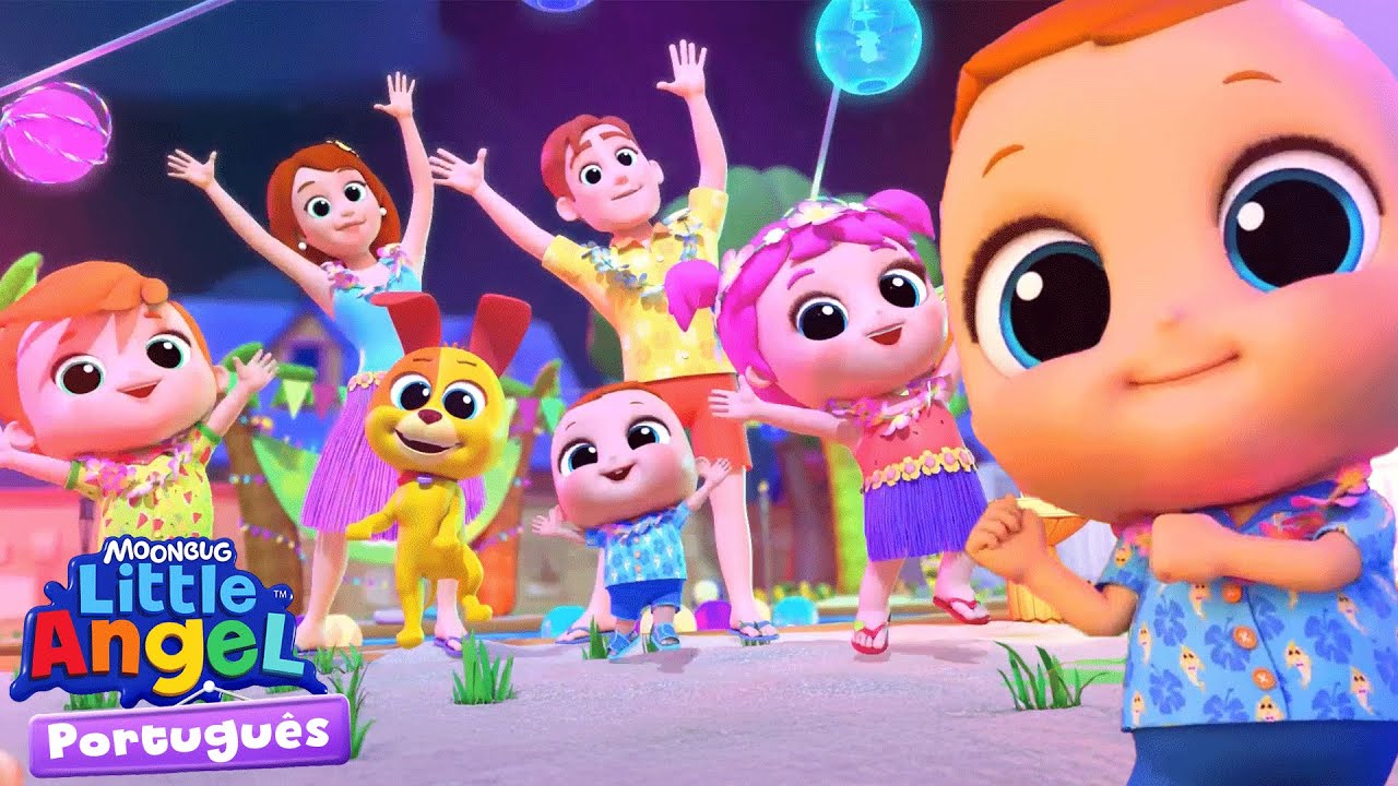 Festinha em família 🥳🎉  Little Angel Brasil | Músicas Infantis em Português