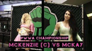 Shazza McKenzie (c) vs. Jessie McKay - PWWA Championship - PWA Thin Red Line