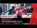 Topper voor PSV O17 ? | HIGHLIGHTS PSV O17 - Feyenoord O17