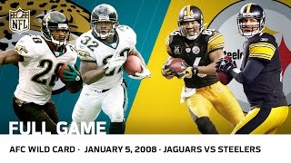 Jaguars Survive Steelers Massive Comeback | 2007 AFC Wild Card | NFL Full Game
