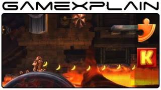 Donkey Kong Country Returns: Moving Melters 8-6 (Puzzle Pieces, KONG Letters Guide, Walkthrough)