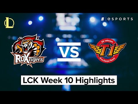 HIGHLIGHTS: ROX Tigers vs. SK Telecom T1 (2017 LCK Spring)