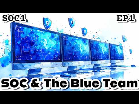 SOC 1 (2025-2026) | EP1 | SOC Role In Blue Team | TryHackMe SOC 1