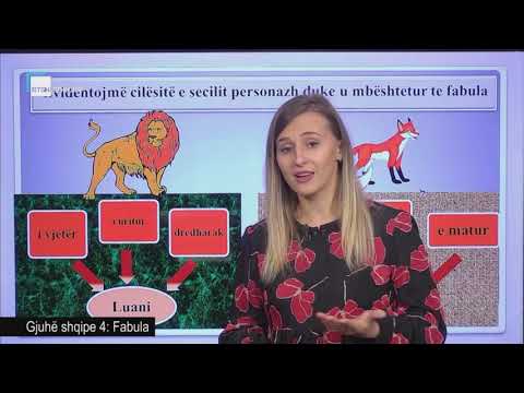 Gjuhë shqipe 4 - Fabula