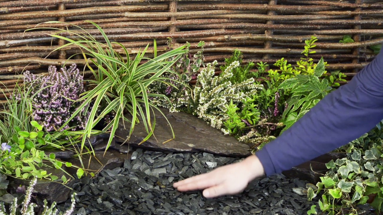 Watch video CHARCOAL SLATE CHIPPINGS 20MM Now CHARCOAL SLATE CHIPPINGS 20MM